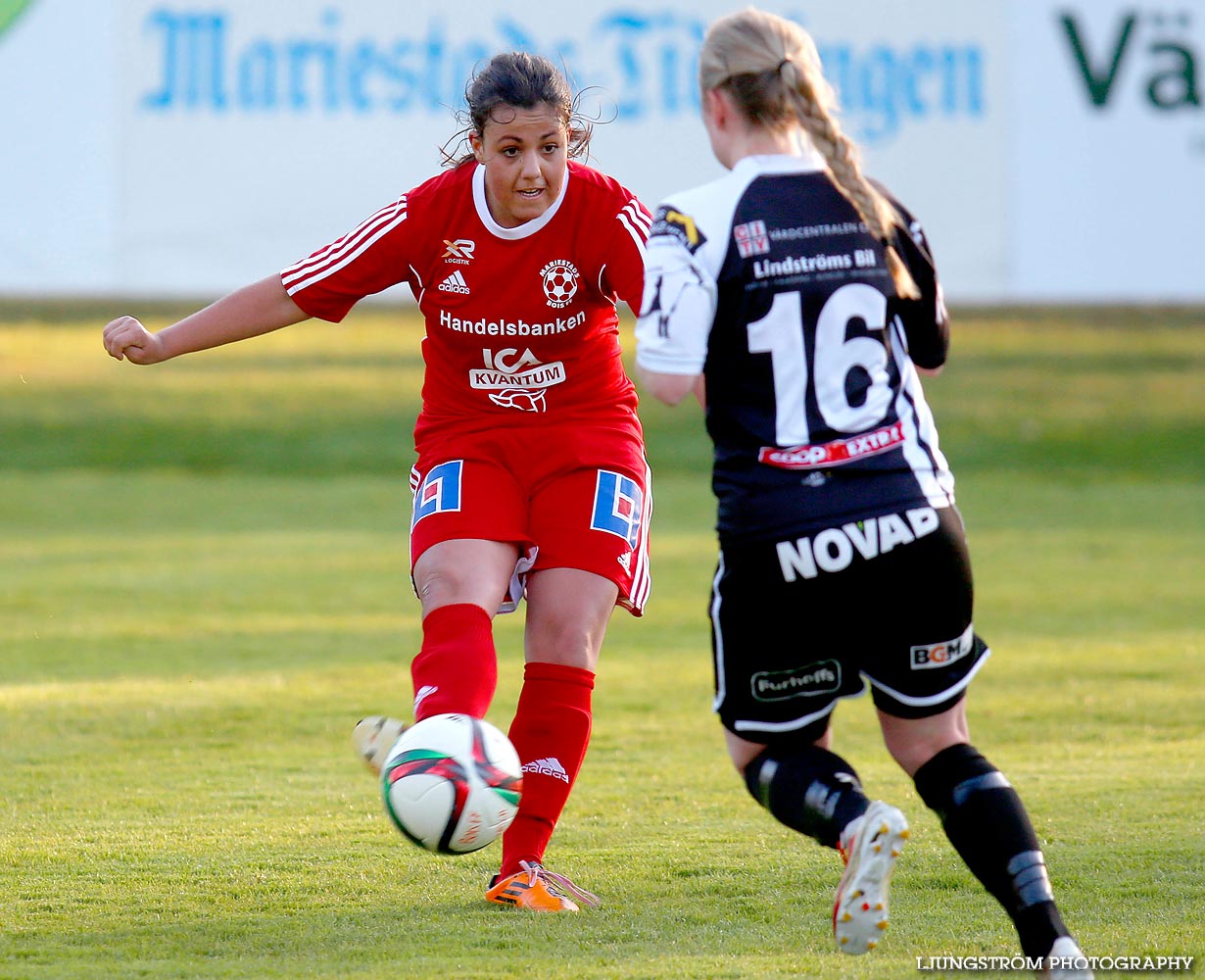 Mariestads BoIS FF-Skövde KIK 0-4,dam,Lekevi IP,Mariestad,Sverige,Fotboll,,2015,115859