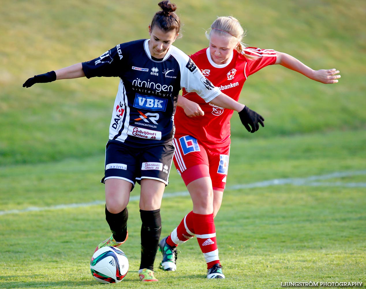Mariestads BoIS FF-Skövde KIK 0-4,dam,Lekevi IP,Mariestad,Sverige,Fotboll,,2015,115869
