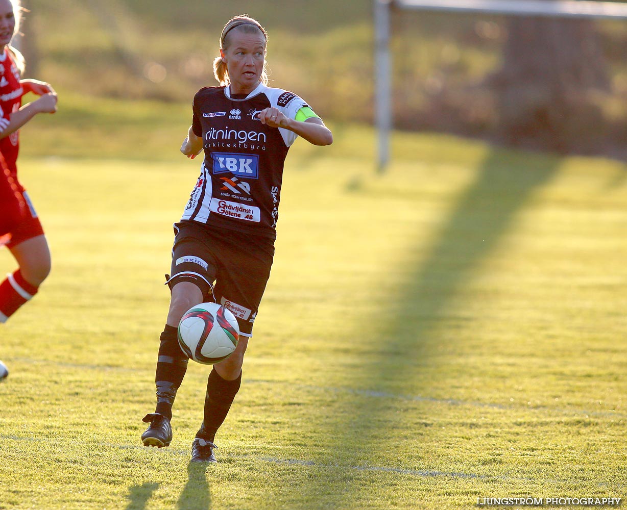 Mariestads BoIS FF-Skövde KIK 0-4,dam,Lekevi IP,Mariestad,Sverige,Fotboll,,2015,115887