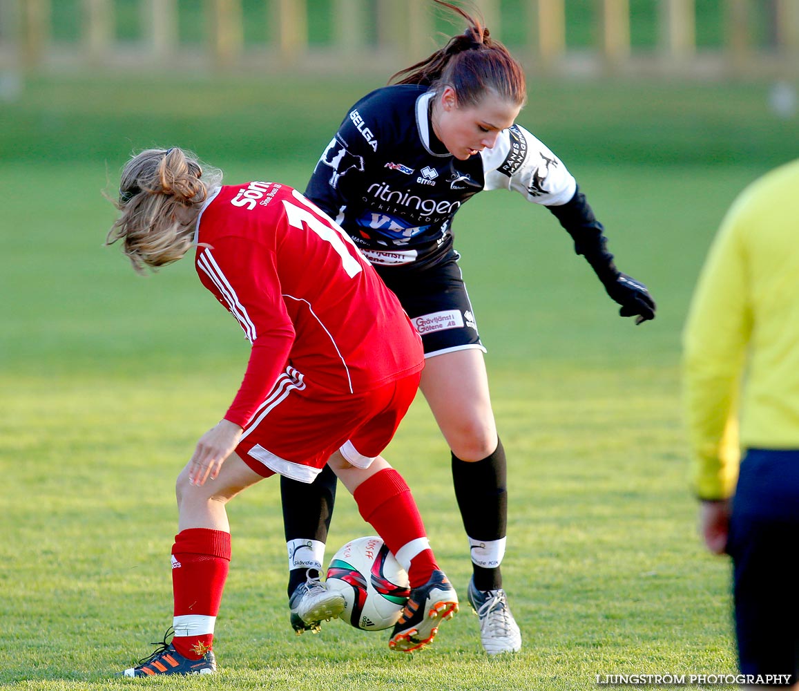 Mariestads BoIS FF-Skövde KIK 0-4,dam,Lekevi IP,Mariestad,Sverige,Fotboll,,2015,115893