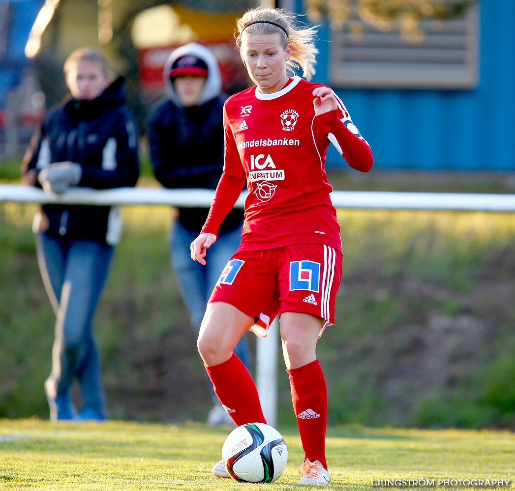 Mariestads BoIS FF-Skövde KIK 0-4,dam,Lekevi IP,Mariestad,Sverige,Fotboll,,2015,115915