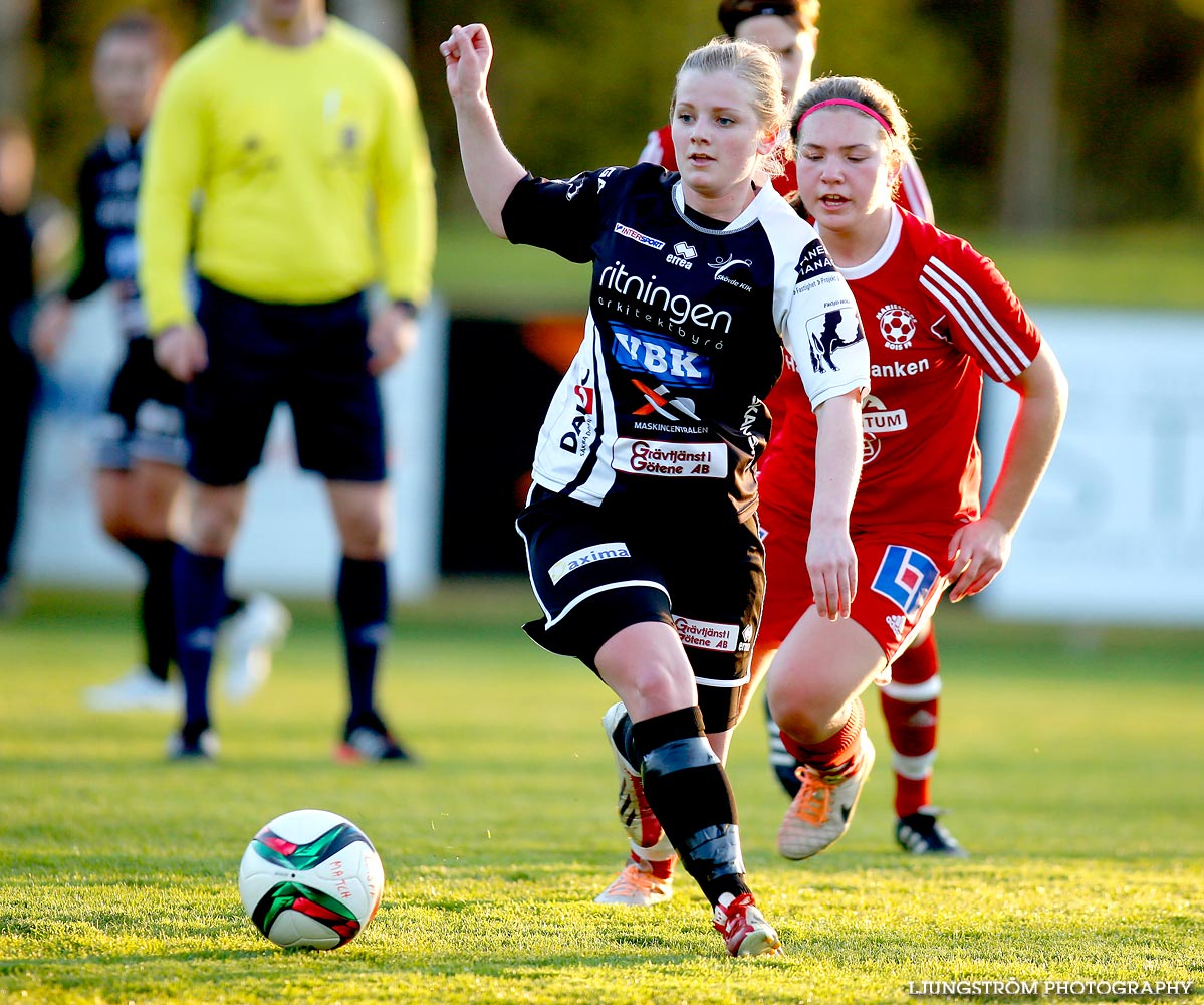 Mariestads BoIS FF-Skövde KIK 0-4,dam,Lekevi IP,Mariestad,Sverige,Fotboll,,2015,115933