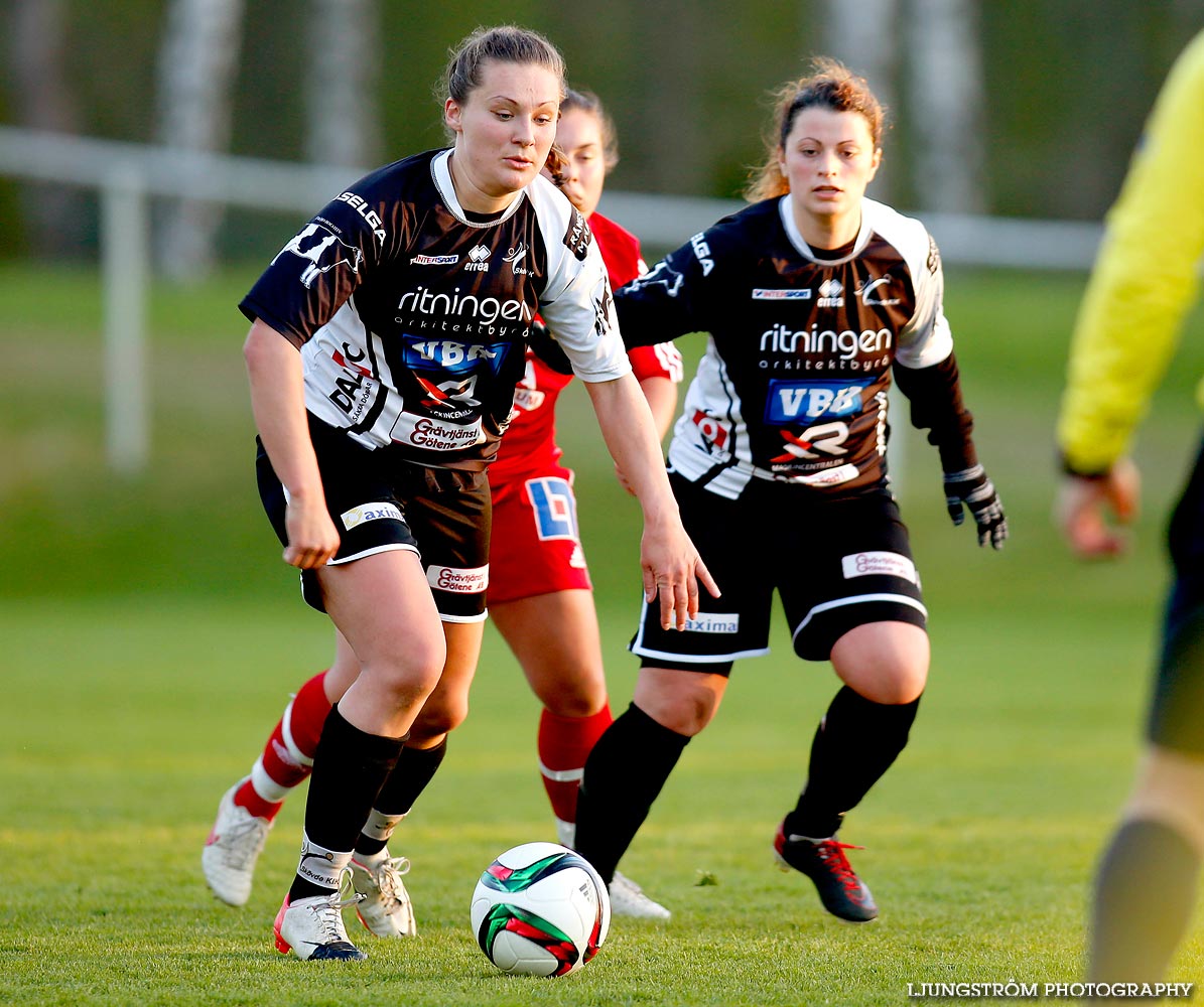 Mariestads BoIS FF-Skövde KIK 0-4,dam,Lekevi IP,Mariestad,Sverige,Fotboll,,2015,115948