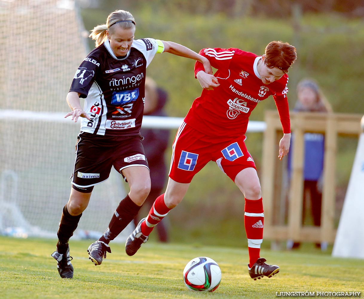 Mariestads BoIS FF-Skövde KIK 0-4,dam,Lekevi IP,Mariestad,Sverige,Fotboll,,2015,115951