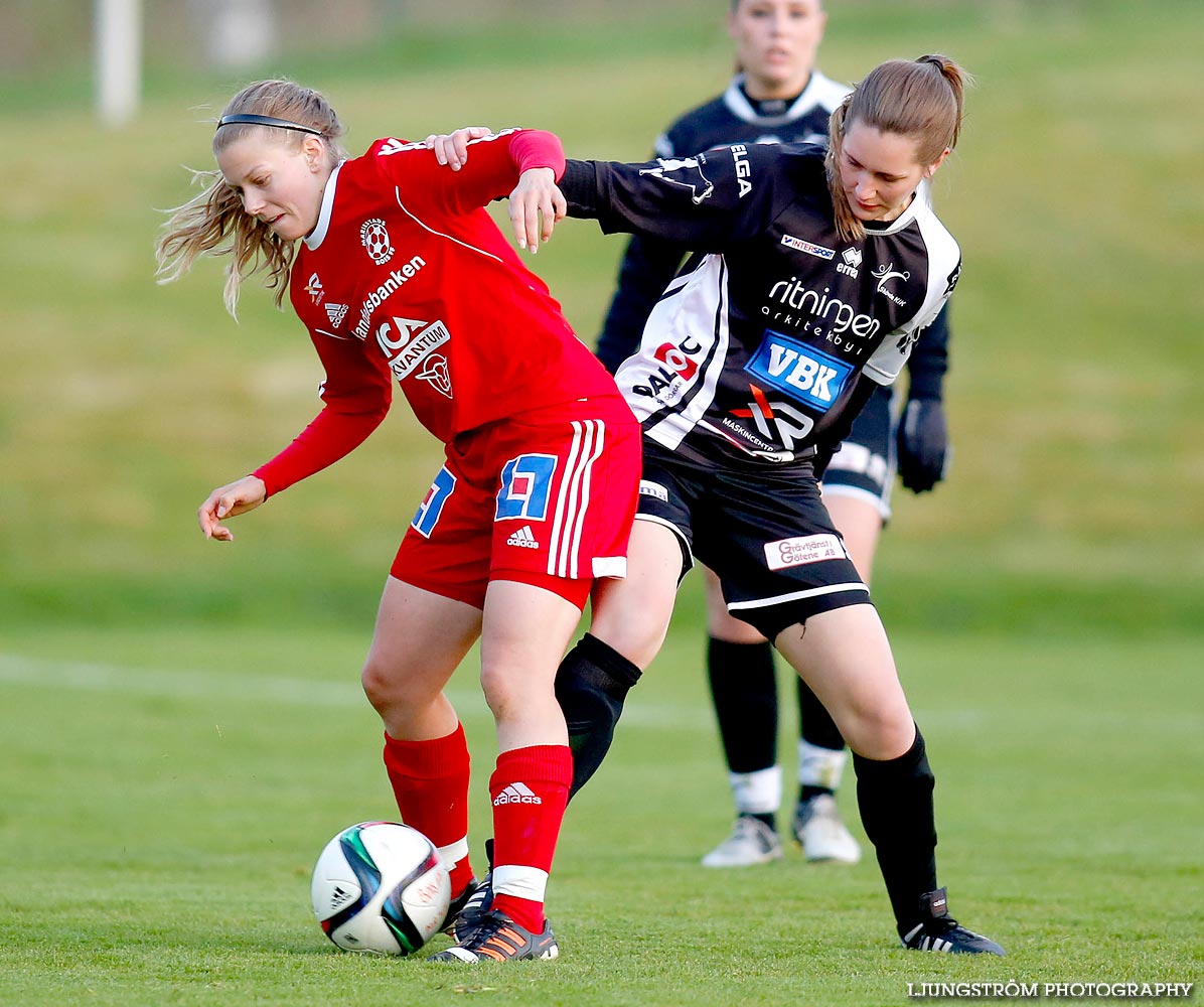 Mariestads BoIS FF-Skövde KIK 0-4,dam,Lekevi IP,Mariestad,Sverige,Fotboll,,2015,115966