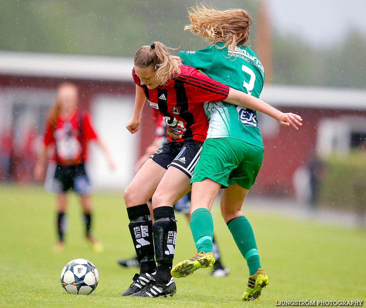 Ulvåkers IF-Våmbs IF 4-3,dam,Åbrovallen,Ulvåker,Sverige,Fotboll,,2015,128465