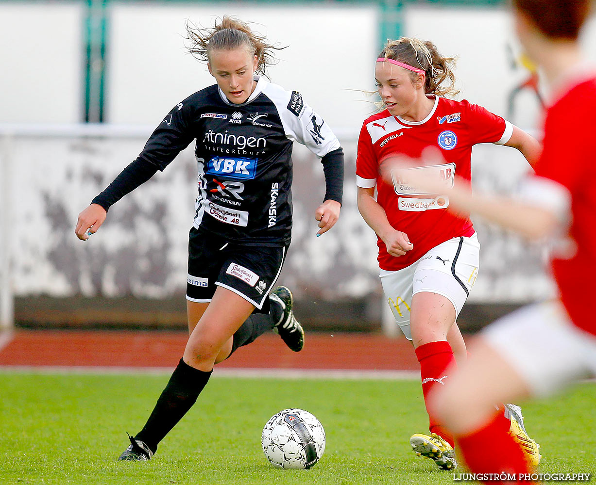 Skövde KIK-IK Rössö Uddevalla 0-6,dam,Södermalms IP,Skövde,Sverige,Fotboll,,2015,127212