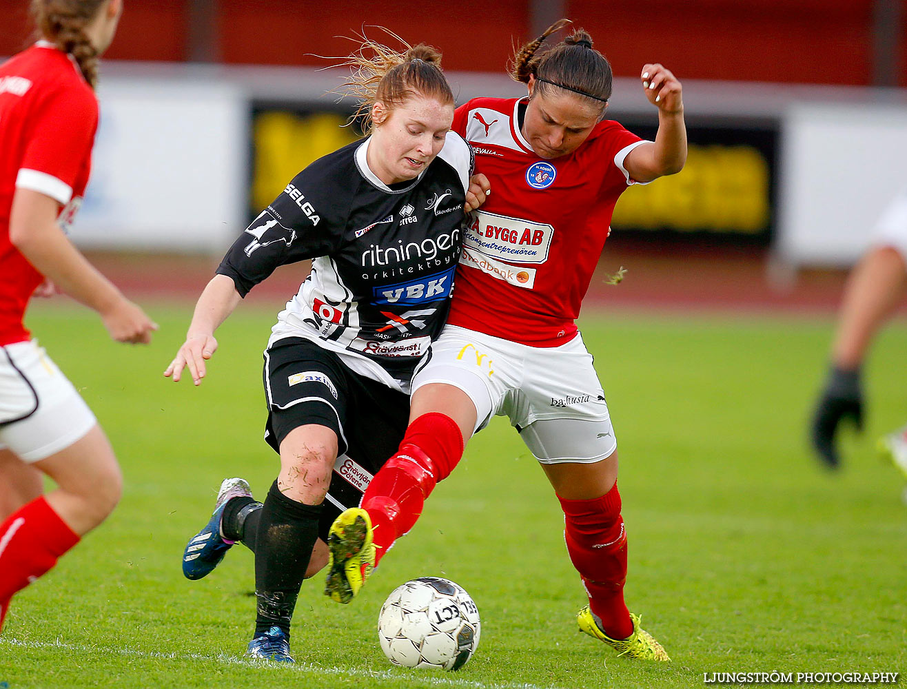 Skövde KIK-IK Rössö Uddevalla 0-6,dam,Södermalms IP,Skövde,Sverige,Fotboll,,2015,127277