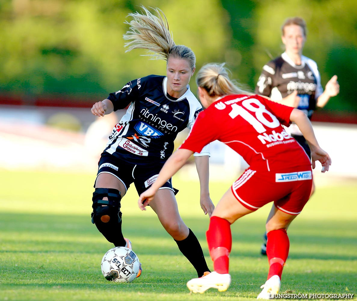 Skövde KIK-Rävåsens IK 2-4,dam,Södermalms IP,Skövde,Sverige,Fotboll,,2015,119958