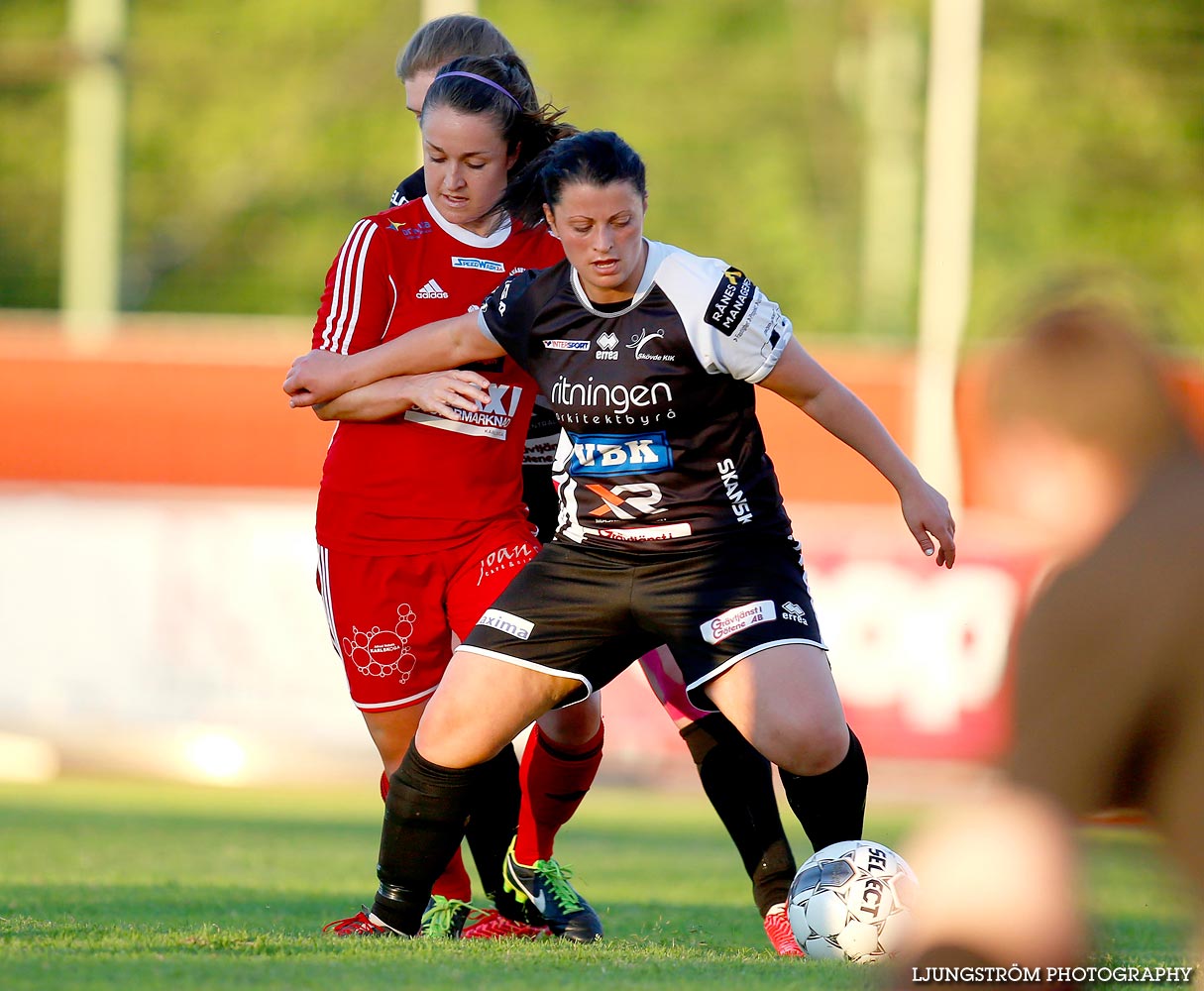 Skövde KIK-Rävåsens IK 2-4,dam,Södermalms IP,Skövde,Sverige,Fotboll,,2015,120009