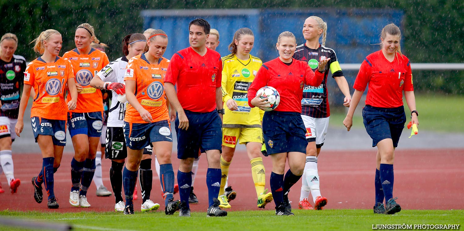 Lidköpings FK-Kungsbacka DFF 2-2,dam,Framnäs IP,Lidköping,Sverige,Fotboll,,2015,120017