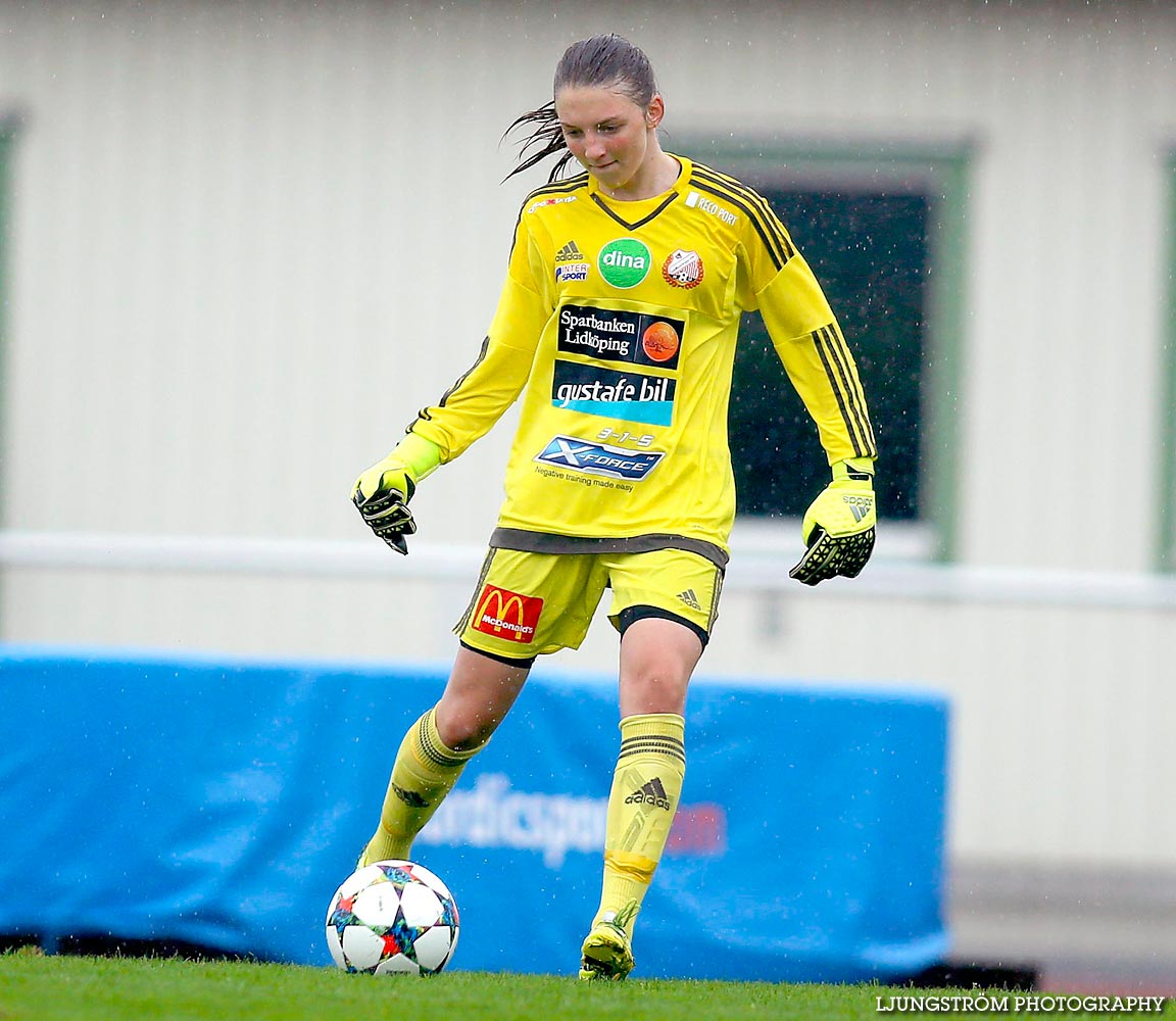 Lidköpings FK-Kungsbacka DFF 2-2,dam,Framnäs IP,Lidköping,Sverige,Fotboll,,2015,120075