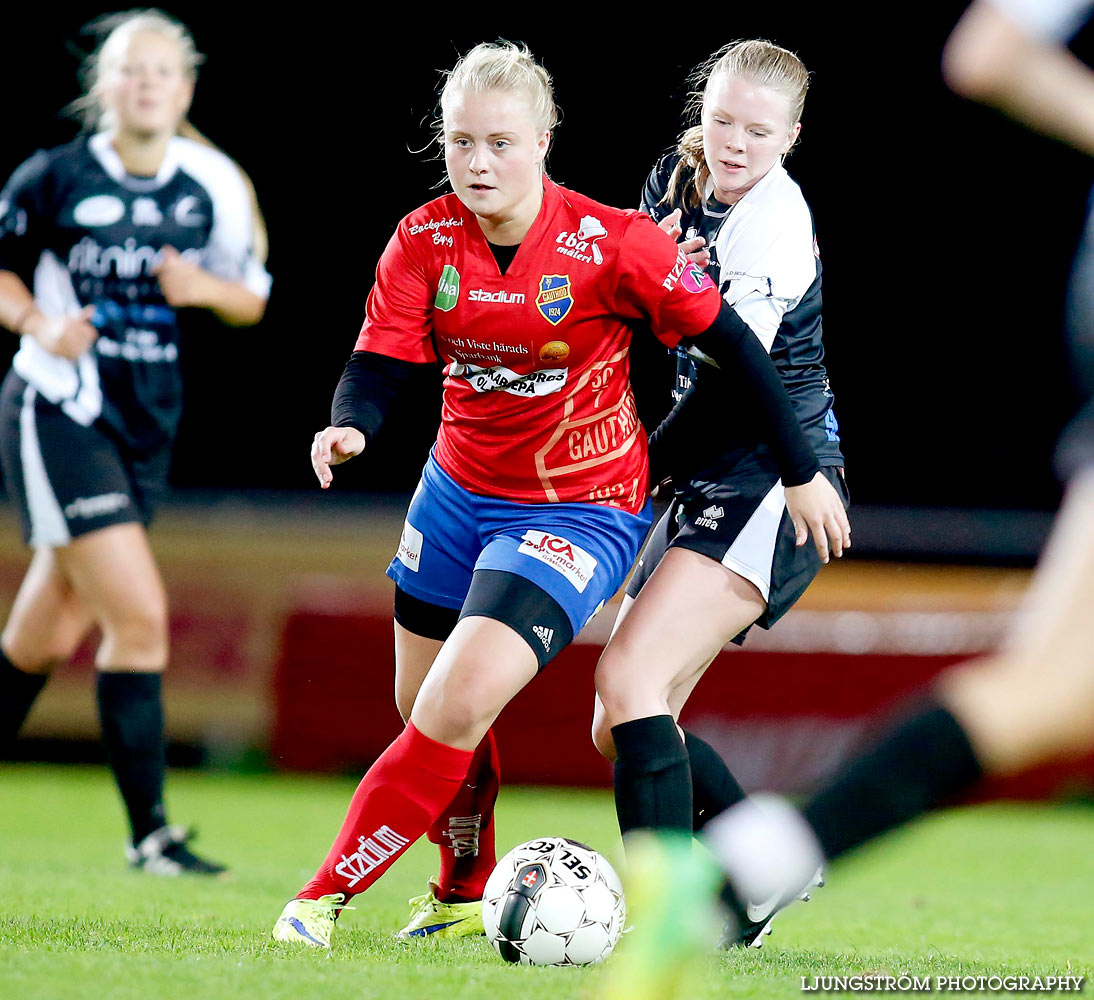 Skövde KIK U-IK Gauthiod U 1-3,dam,Södermalms IP,Skövde,Sverige,Fotboll,,2015,123228