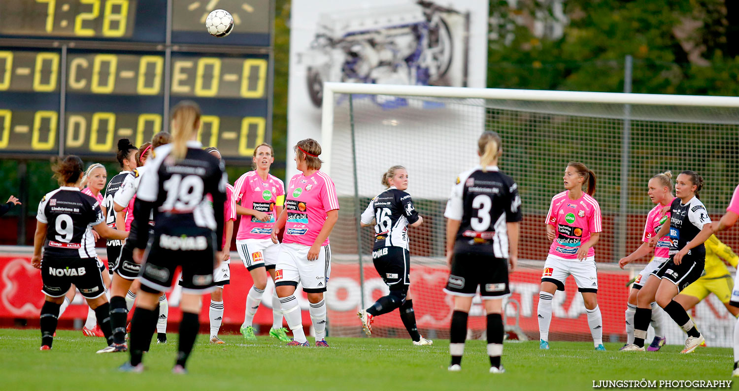 DM 1/2-final Skövde KIK-Lidköpings FK 3-4,dam,Södermalms IP,Skövde,Sverige,Fotboll,,2015,122464
