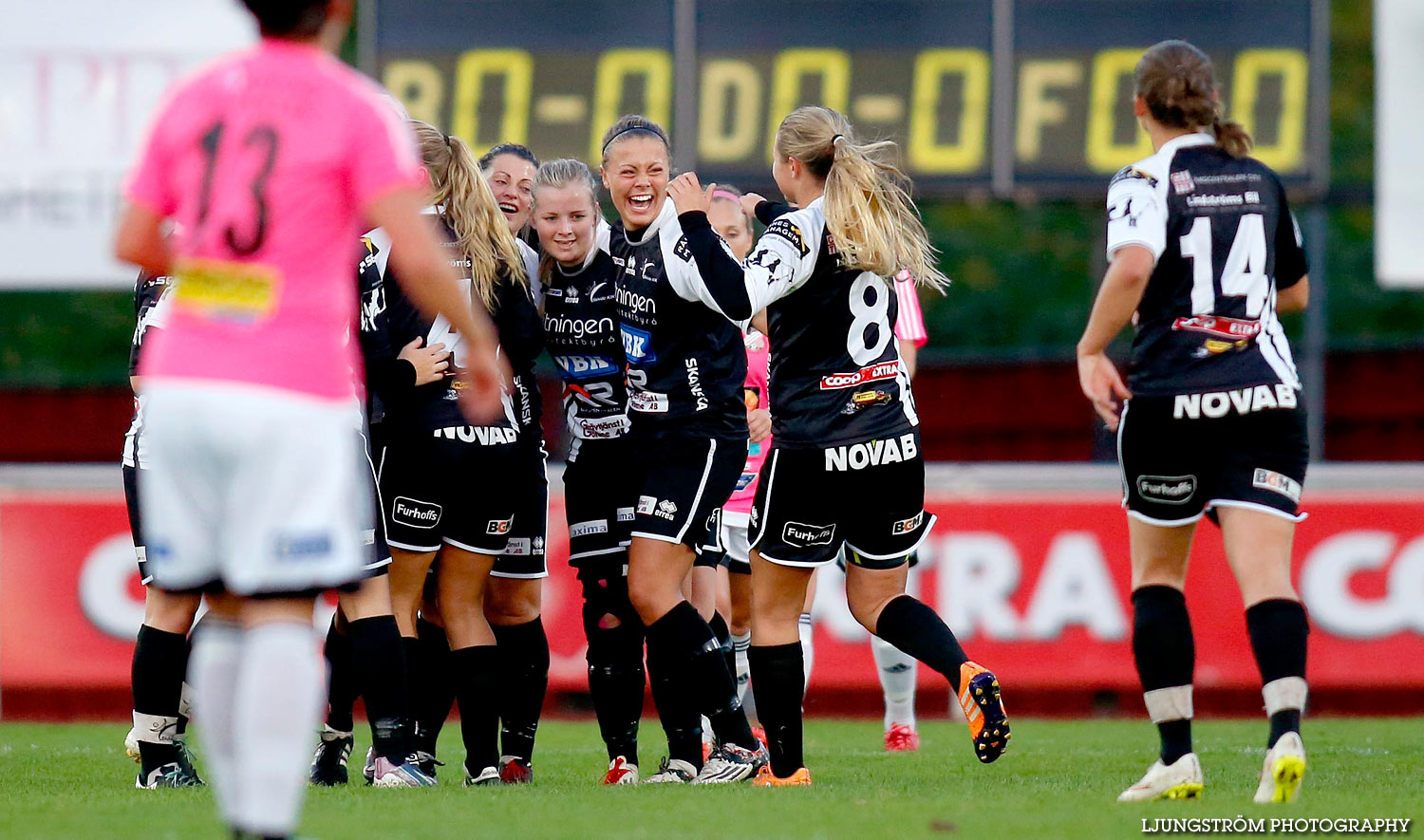 DM 1/2-final Skövde KIK-Lidköpings FK 3-4,dam,Södermalms IP,Skövde,Sverige,Fotboll,,2015,122475