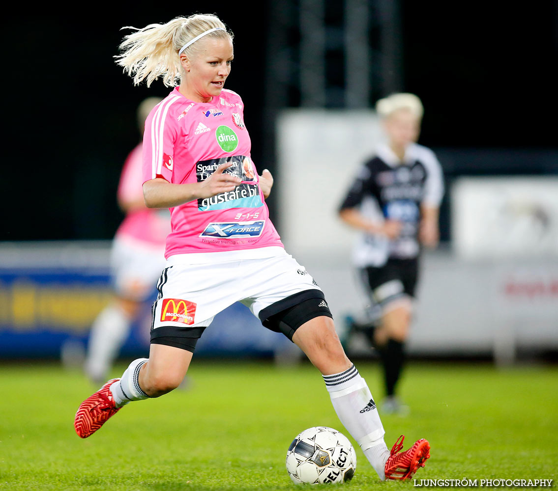 DM 1/2-final Skövde KIK-Lidköpings FK 3-4,dam,Södermalms IP,Skövde,Sverige,Fotboll,,2015,122541