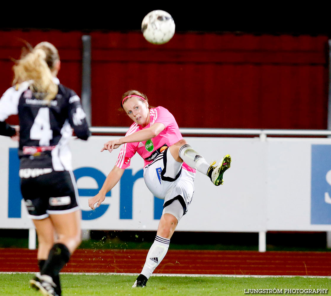 DM 1/2-final Skövde KIK-Lidköpings FK 3-4,dam,Södermalms IP,Skövde,Sverige,Fotboll,,2015,122584