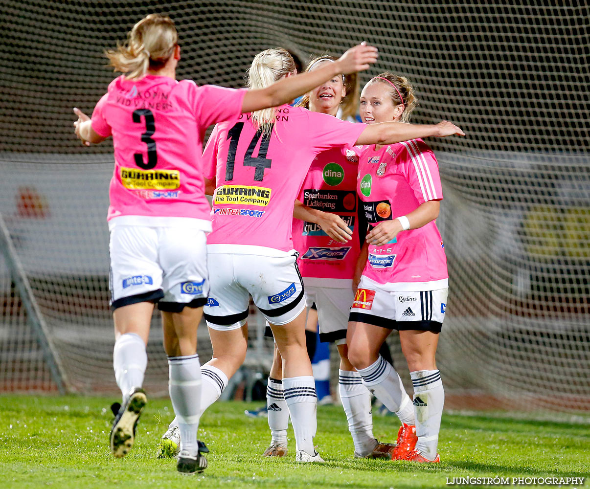 DM 1/2-final Skövde KIK-Lidköpings FK 3-4,dam,Södermalms IP,Skövde,Sverige,Fotboll,,2015,122589