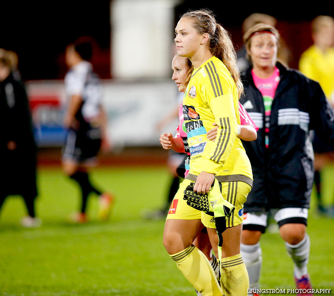 DM 1/2-final Skövde KIK-Lidköpings FK 3-4,dam,Södermalms IP,Skövde,Sverige,Fotboll,,2015,122602