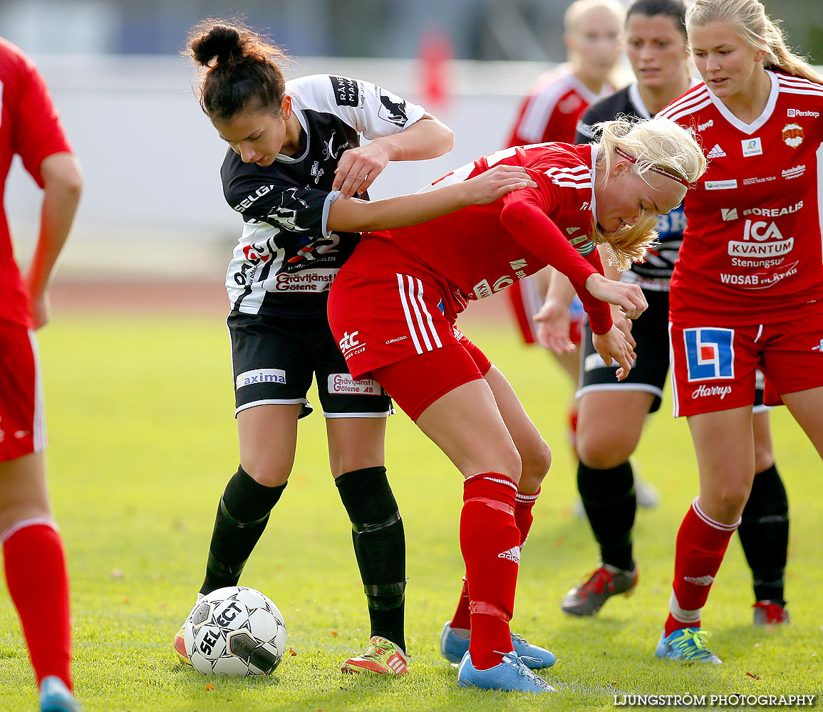 Skövde KIK-Stenungsunds IF 1-1,dam,Södermalms IP,Skövde,Sverige,Fotboll,,2015,129990