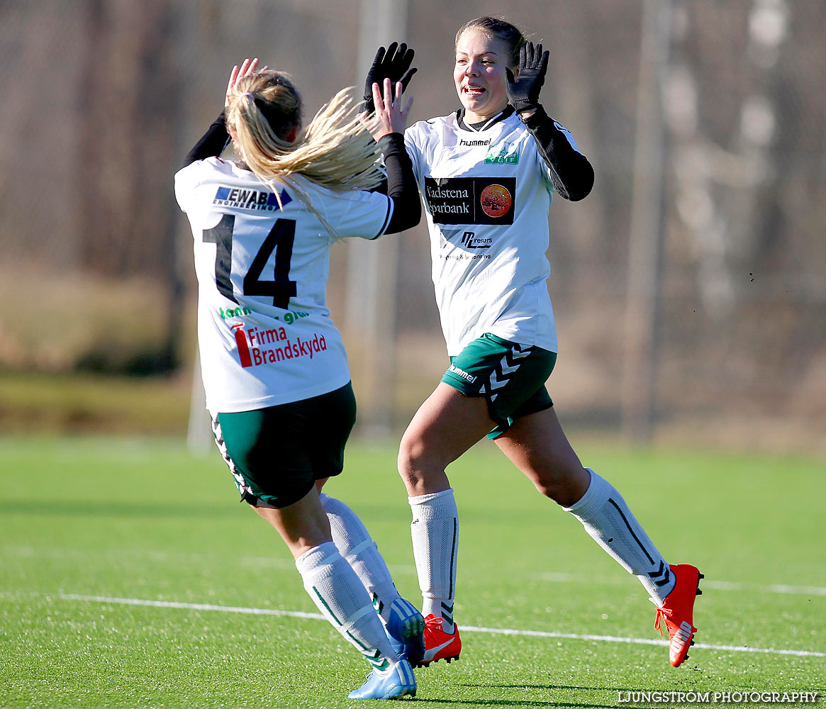 Träningsmatch Skövde KIK-Vadstena GIF 1-2,dam,Lillegårdens IP,Skövde,Sverige,Fotboll,,2016,134796