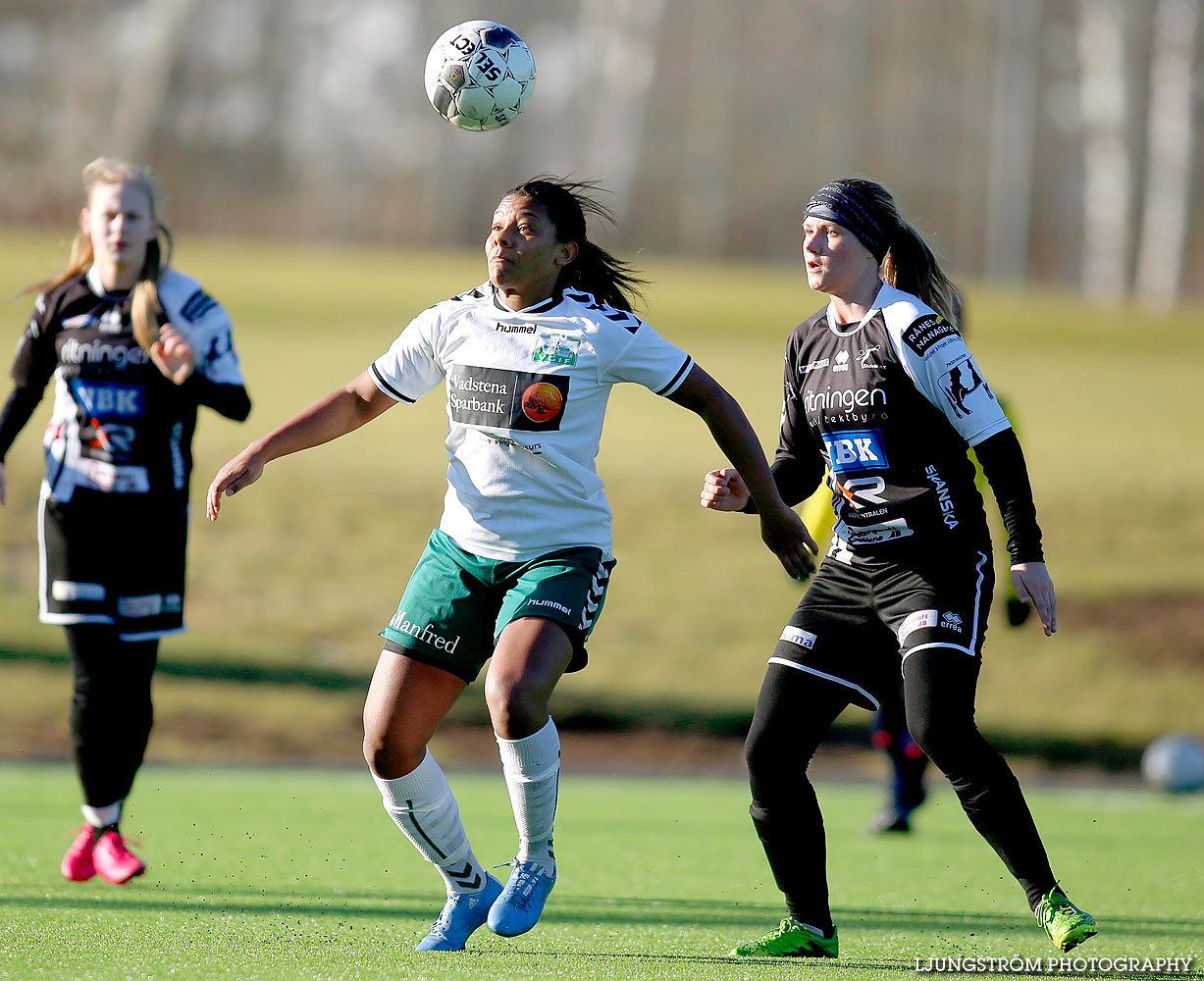 Träningsmatch Skövde KIK-Vadstena GIF 1-2,dam,Lillegårdens IP,Skövde,Sverige,Fotboll,,2016,134828