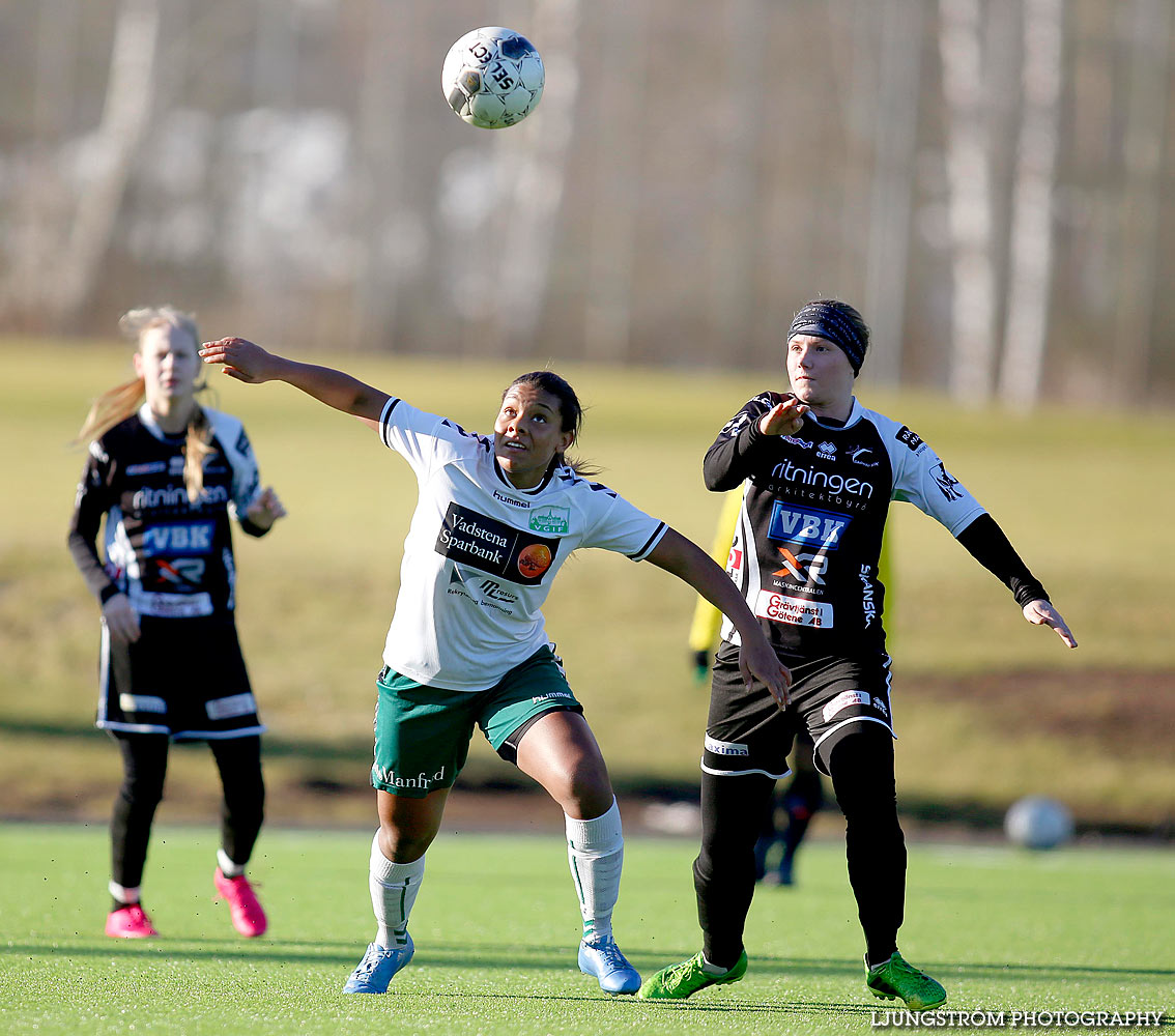 Träningsmatch Skövde KIK-Vadstena GIF 1-2,dam,Lillegårdens IP,Skövde,Sverige,Fotboll,,2016,134829