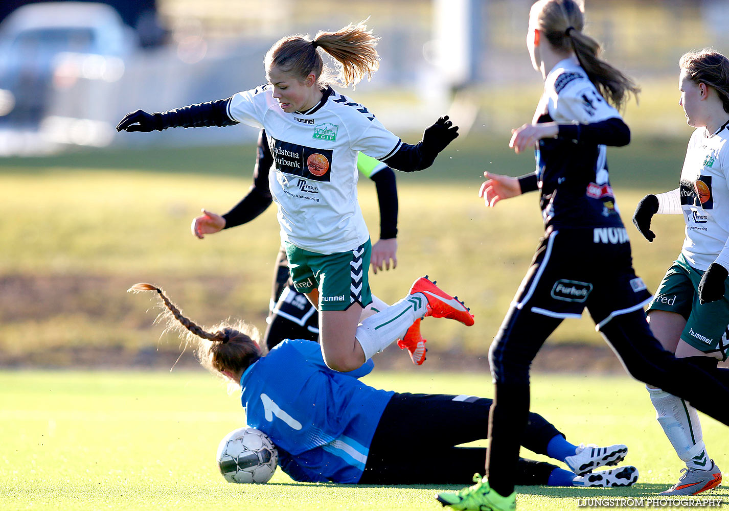 Träningsmatch Skövde KIK-Vadstena GIF 1-2,dam,Lillegårdens IP,Skövde,Sverige,Fotboll,,2016,134846