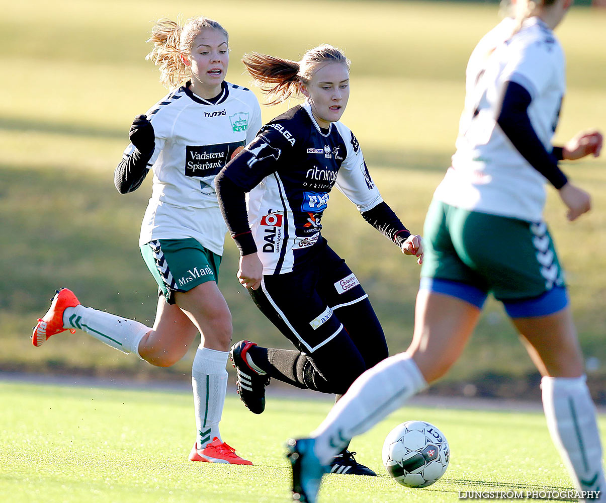 Träningsmatch Skövde KIK-Vadstena GIF 1-2,dam,Lillegårdens IP,Skövde,Sverige,Fotboll,,2016,134850