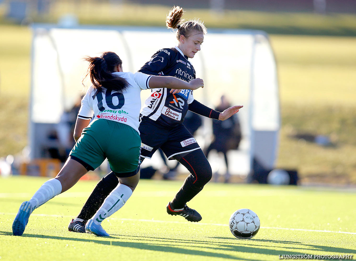 Träningsmatch Skövde KIK-Vadstena GIF 1-2,dam,Lillegårdens IP,Skövde,Sverige,Fotboll,,2016,134860