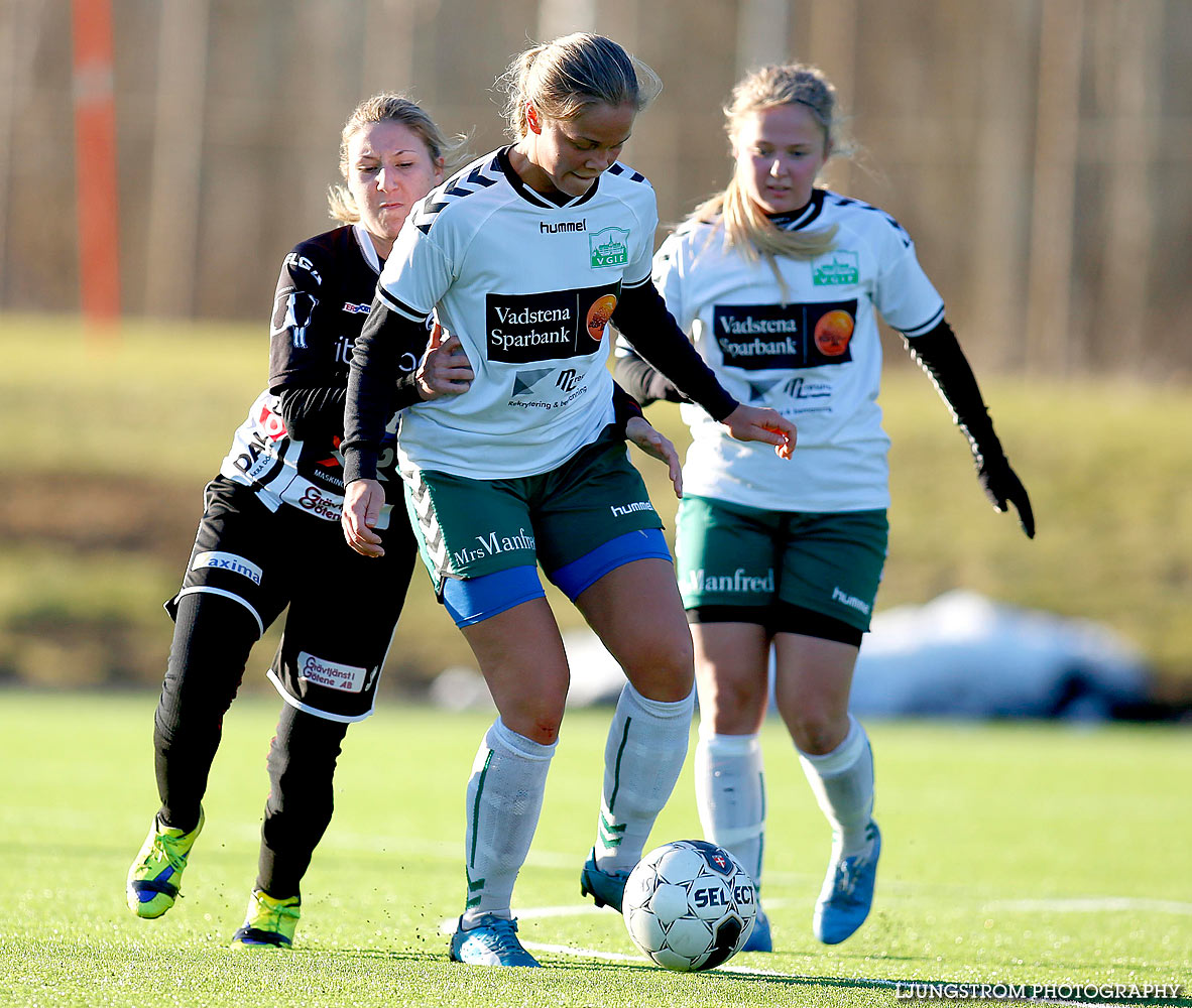 Träningsmatch Skövde KIK-Vadstena GIF 1-2,dam,Lillegårdens IP,Skövde,Sverige,Fotboll,,2016,134868