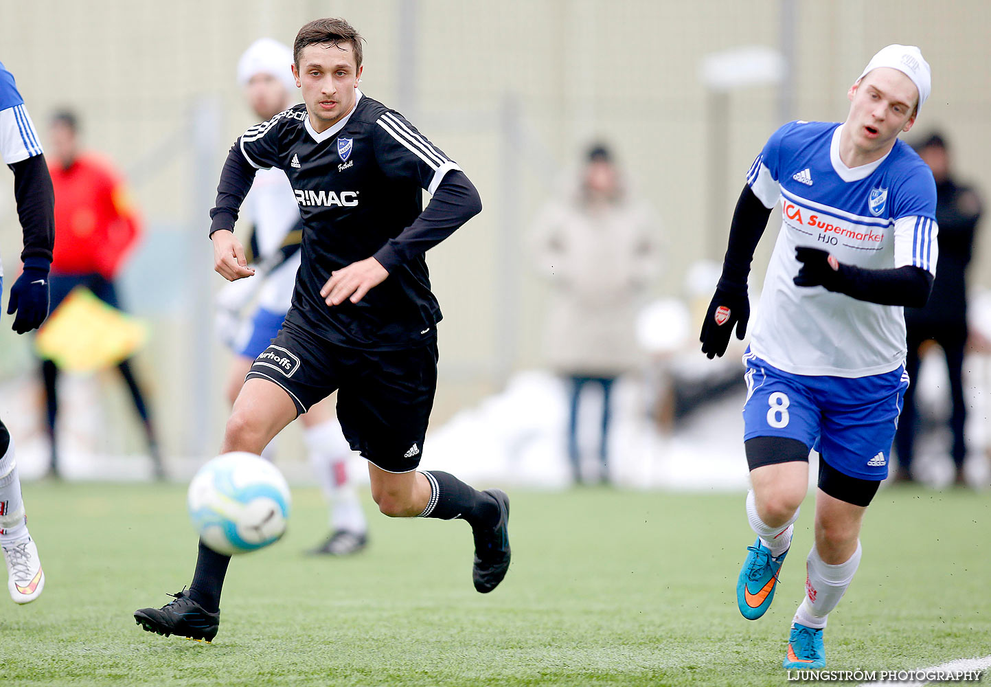 Träningsmatch IFK Hjo-IFK Skövde FK 1-4,herr,Guldkroksvallen,Hjo,Sverige,Fotboll,,2016,135250