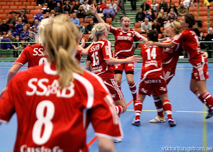 Gustafs GoIF-Kvarnsvedens IK SM-final 3-1,dam,Arena Skövde,Skövde,Sverige,Futsal,,2009,14522