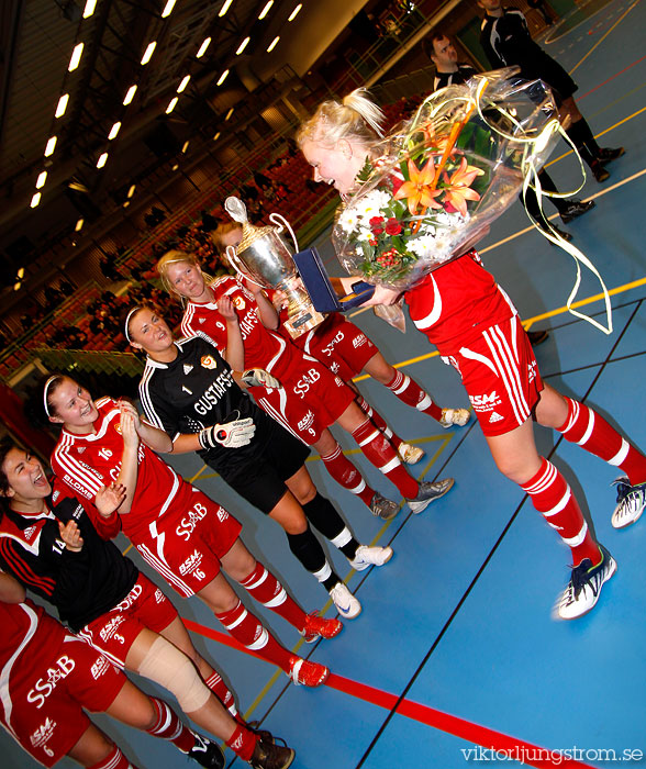 Gustafs GoIF-Kvarnsvedens IK SM-final 3-1,dam,Arena Skövde,Skövde,Sverige,Futsal,,2009,14527