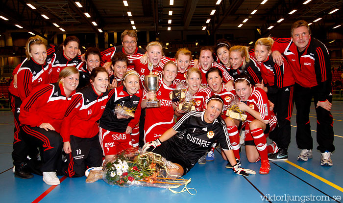 Gustafs GoIF-Kvarnsvedens IK SM-final 3-1,dam,Arena Skövde,Skövde,Sverige,Futsal,,2009,14528