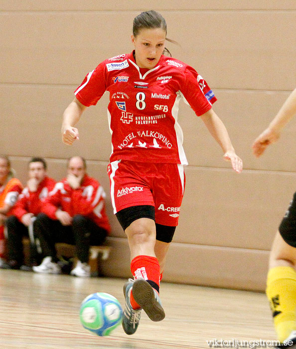 Falköpings KIK-Glanshammars IF 9-8,dam,Solnahallen,Solna,Sverige,Futsal,,2010,23485
