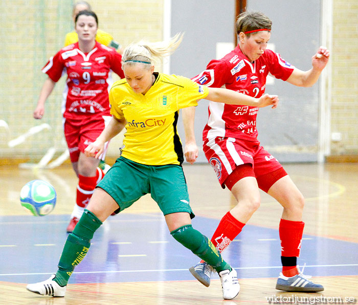 Bollstanäs SK-Falköpings KIK SM-final 7-3,dam,Solnahallen,Solna,Sverige,Futsal,,2010,23667