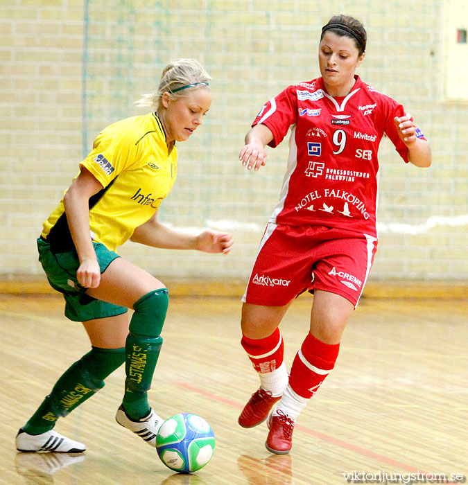 Bollstanäs SK-Falköpings KIK SM-final 7-3,dam,Solnahallen,Solna,Sverige,Futsal,,2010,23668