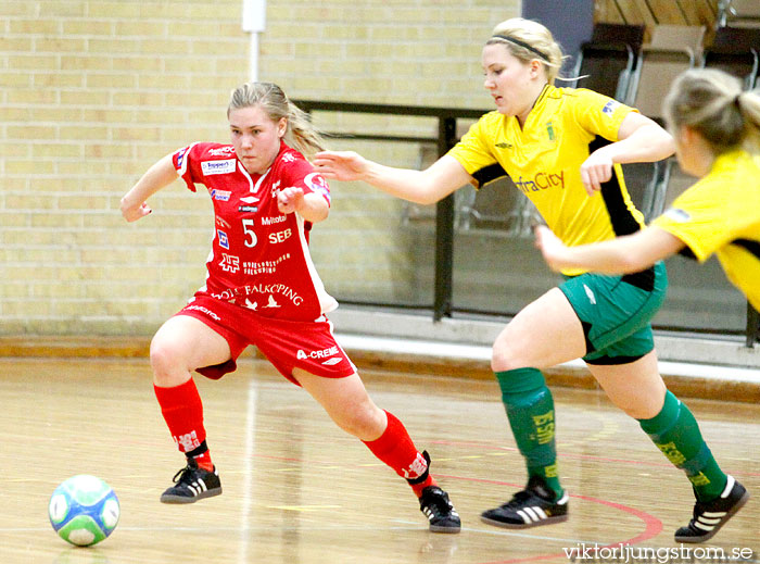 Bollstanäs SK-Falköpings KIK SM-final 7-3,dam,Solnahallen,Solna,Sverige,Futsal,,2010,23691