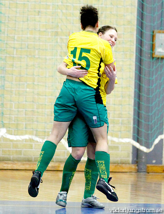 Bollstanäs SK-Falköpings KIK SM-final 7-3,dam,Solnahallen,Solna,Sverige,Futsal,,2010,23697