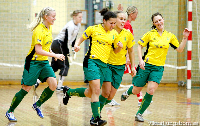 Bollstanäs SK-Falköpings KIK SM-final 7-3,dam,Solnahallen,Solna,Sverige,Futsal,,2010,23701