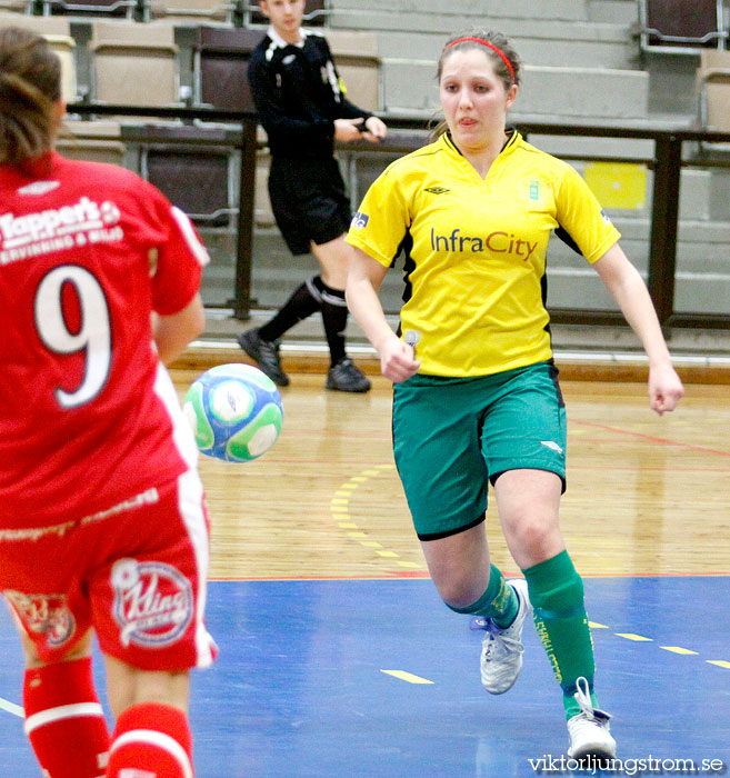 Bollstanäs SK-Falköpings KIK SM-final 7-3,dam,Solnahallen,Solna,Sverige,Futsal,,2010,23724
