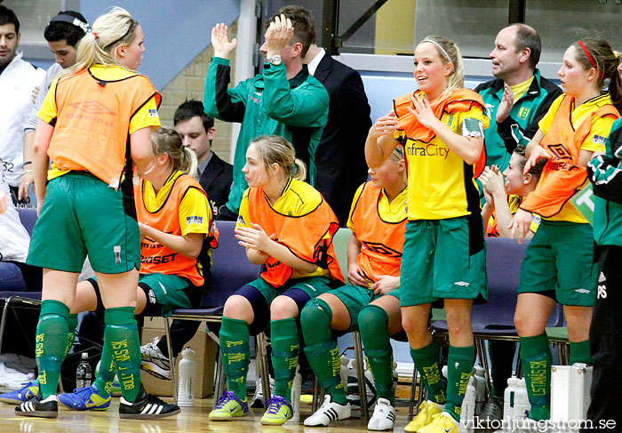 Bollstanäs SK-Falköpings KIK SM-final 7-3,dam,Solnahallen,Solna,Sverige,Futsal,,2010,23745