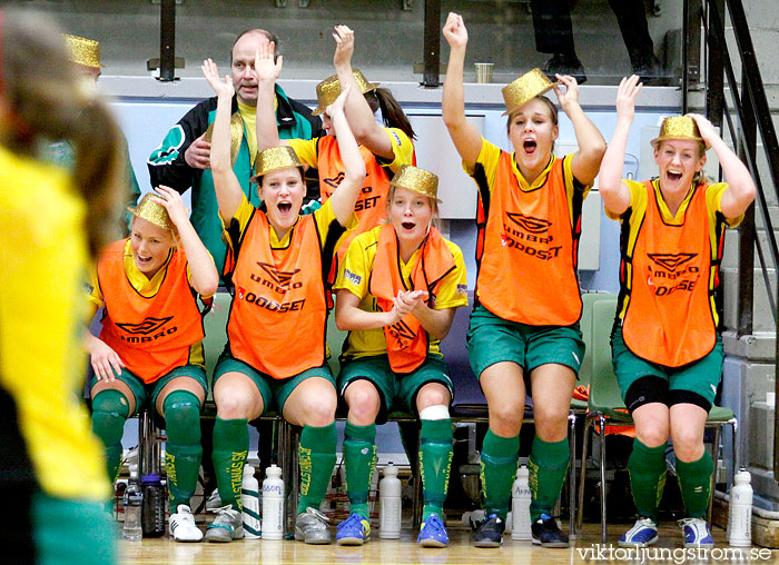 Bollstanäs SK-Falköpings KIK SM-final 7-3,dam,Solnahallen,Solna,Sverige,Futsal,,2010,23747