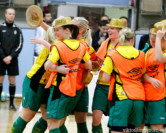 Bollstanäs SK-Falköpings KIK SM-final 7-3,dam,Solnahallen,Solna,Sverige,Futsal,,2010,23751