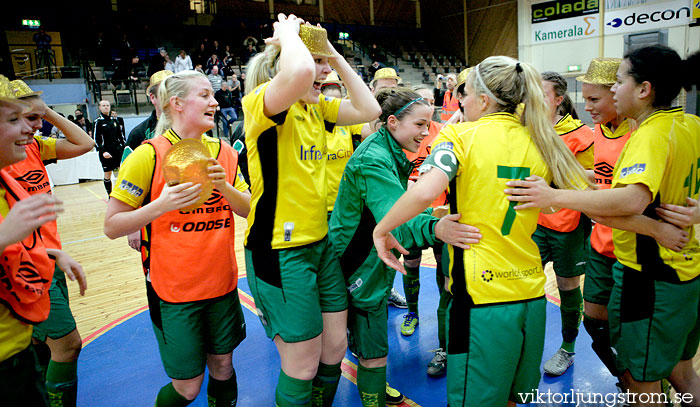 Bollstanäs SK-Falköpings KIK SM-final 7-3,dam,Solnahallen,Solna,Sverige,Futsal,,2010,23753