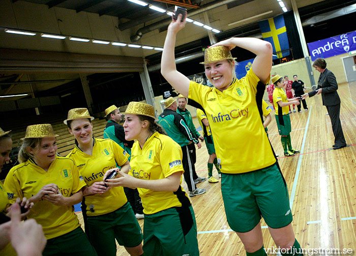 Bollstanäs SK-Falköpings KIK SM-final 7-3,dam,Solnahallen,Solna,Sverige,Futsal,,2010,23758