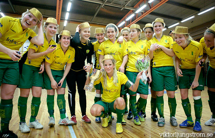 Bollstanäs SK-Falköpings KIK SM-final 7-3,dam,Solnahallen,Solna,Sverige,Futsal,,2010,23760