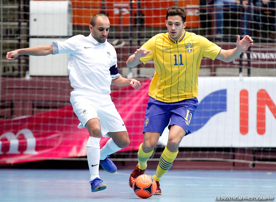 Landskamp Sverige-Frankrike 2-3,herr,Lisebergshallen,Göteborg,Sverige,Futsal,,2012,61155