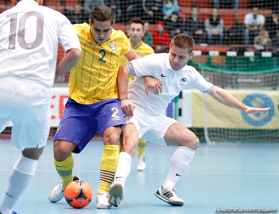 Landskamp Sverige-Frankrike 2-3,herr,Lisebergshallen,Göteborg,Sverige,Futsal,,2012,61159